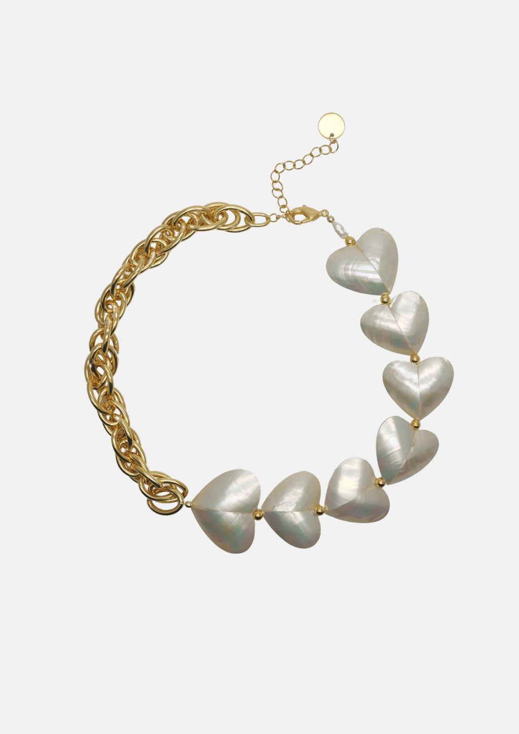 Choker bi-matière Judith